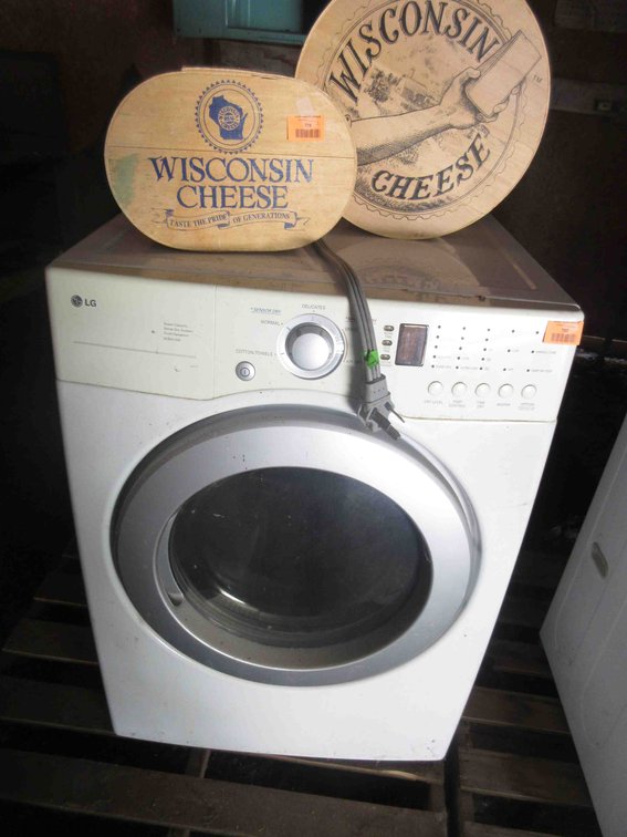 LG front load electric dryer