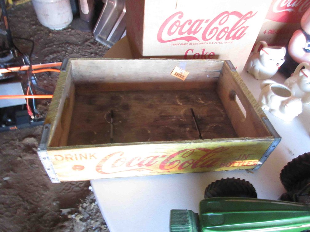Coca Cola wood crate