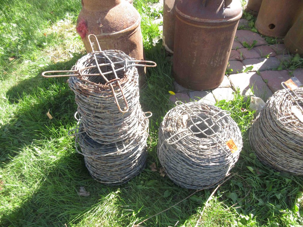 (3) Rolls of barded wire