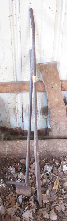 (2) Steel breaker bars