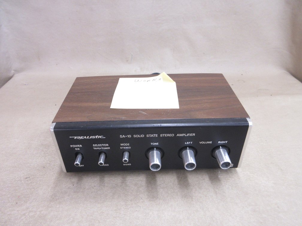 Realistic SA-10 Solid State Stereo Amplifier