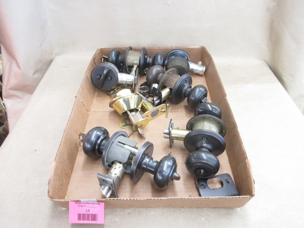 Box of door lock sets