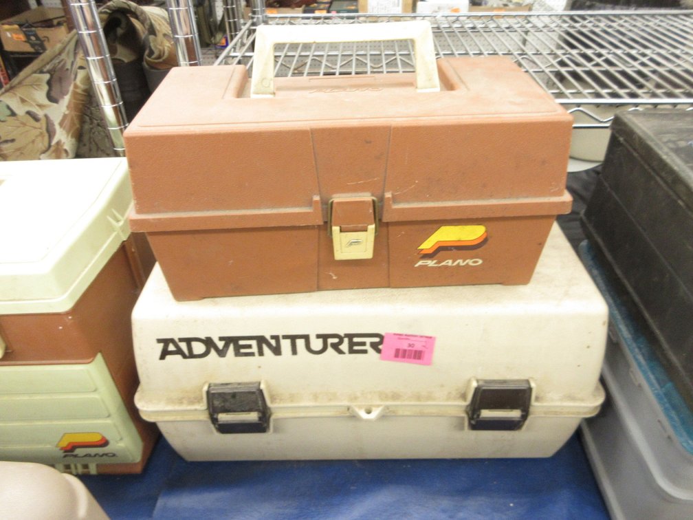 (2) Tackle boxes up to 17.5"W with contents