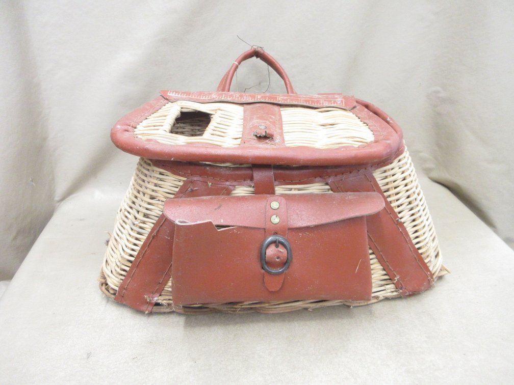 Vintage Danielson Rattan Creel