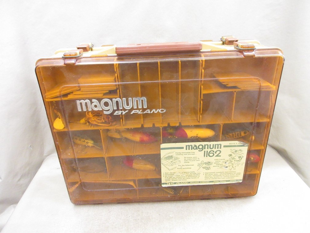 Magnum by Plano tackle box with contents