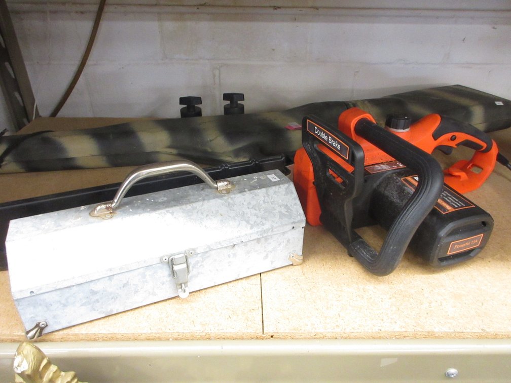 Electric chain saw group