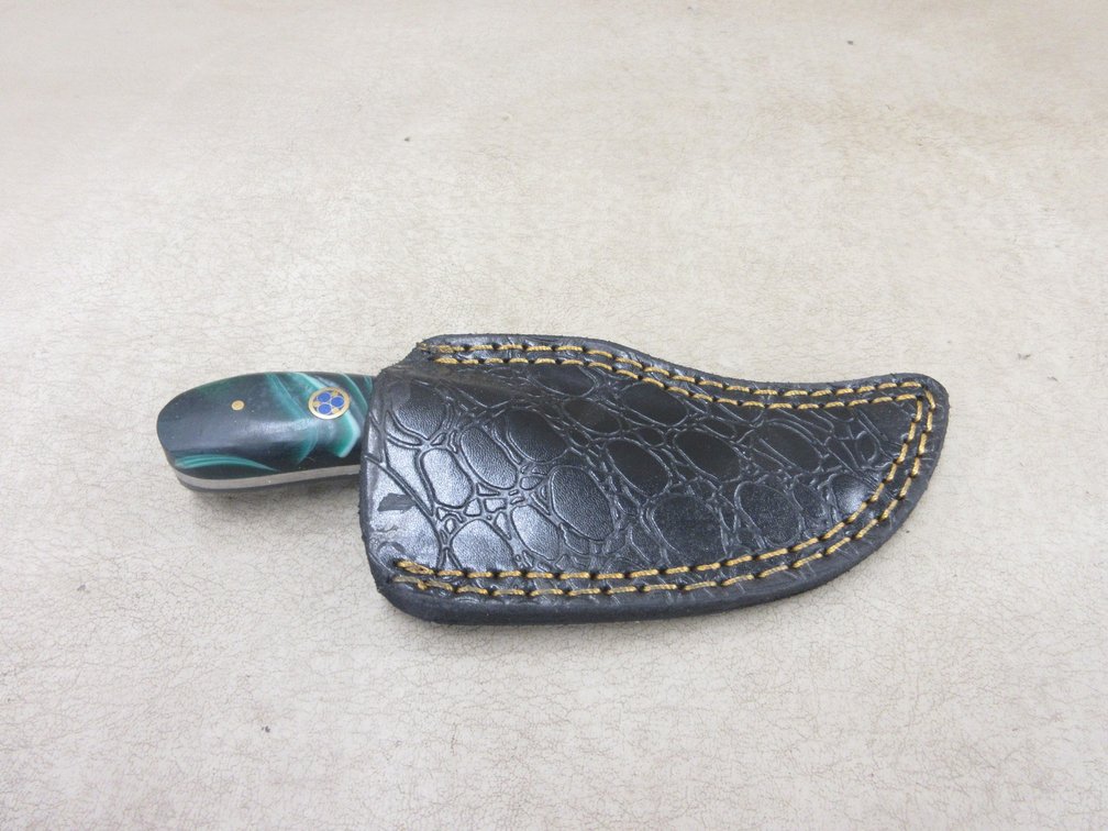 Custom-made skinning knife