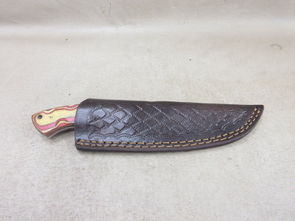 Custom-made hunting knife