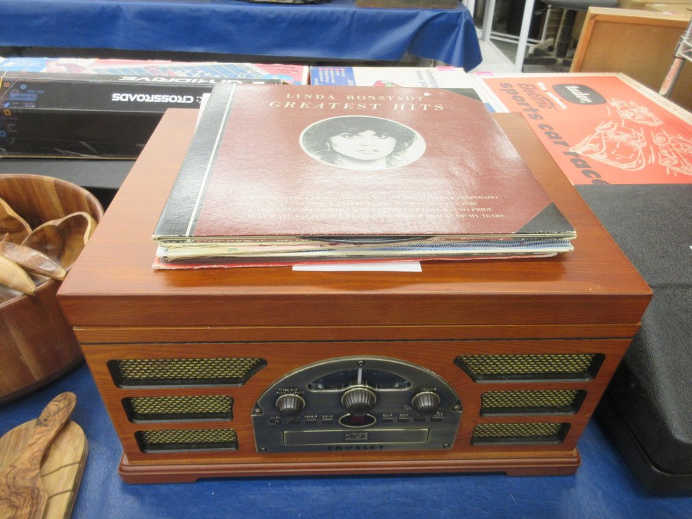 Crosley record and cassette player