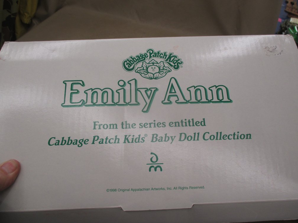 Danbury Mint Cabbsge Patch Emily Ann doll