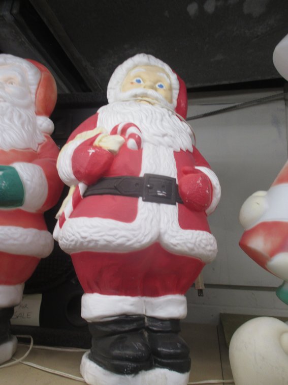 Blow Mold lighted Santa Claus
