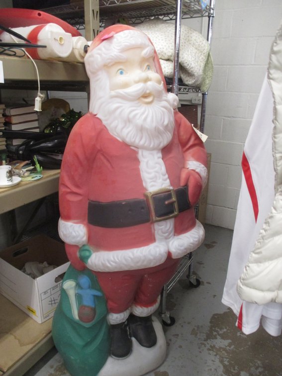 Blow Mold Santa Claus