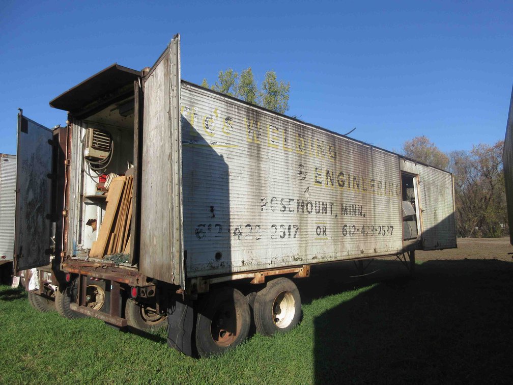 40ft Highway semi trailer with contents (no title)