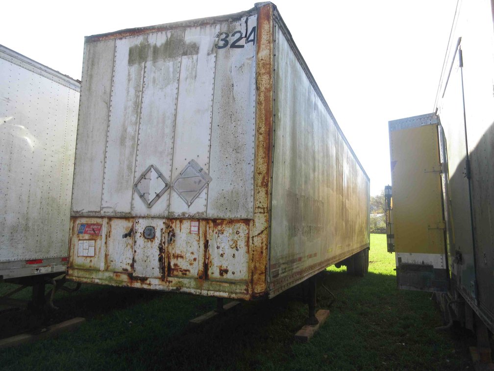 Evans Monon 44ft semi trailer with contents (no title)