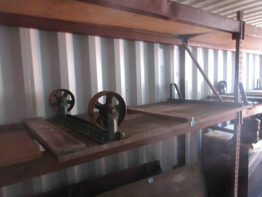 (2) 2-Wheel warehouse carts