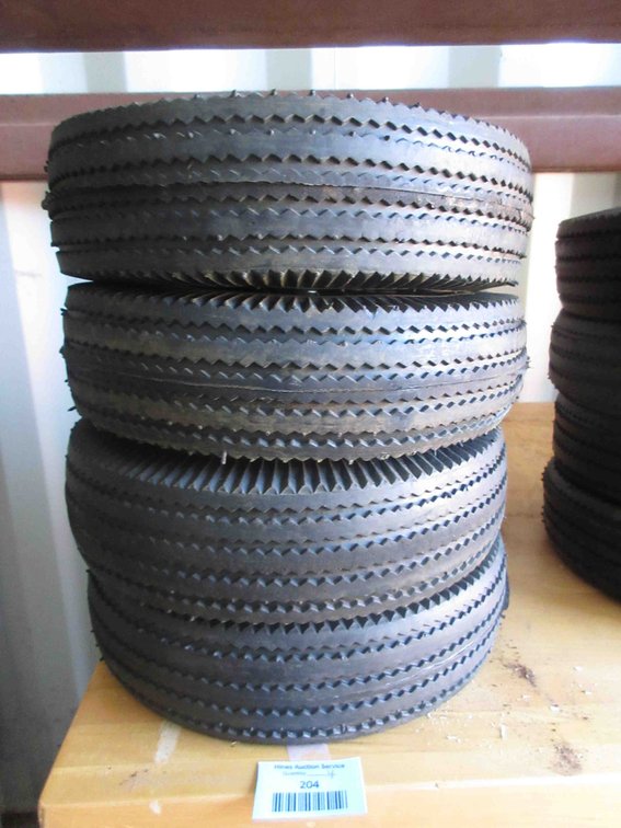 (4) New utility tires on rims