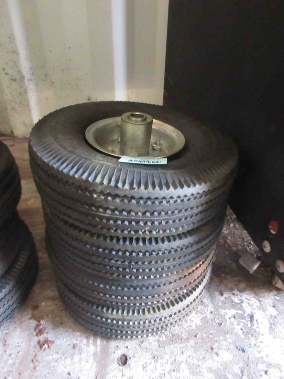 (3) New utility tires on rims