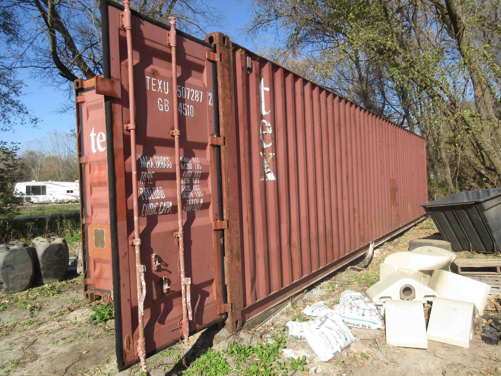 40ft Steel shipping container