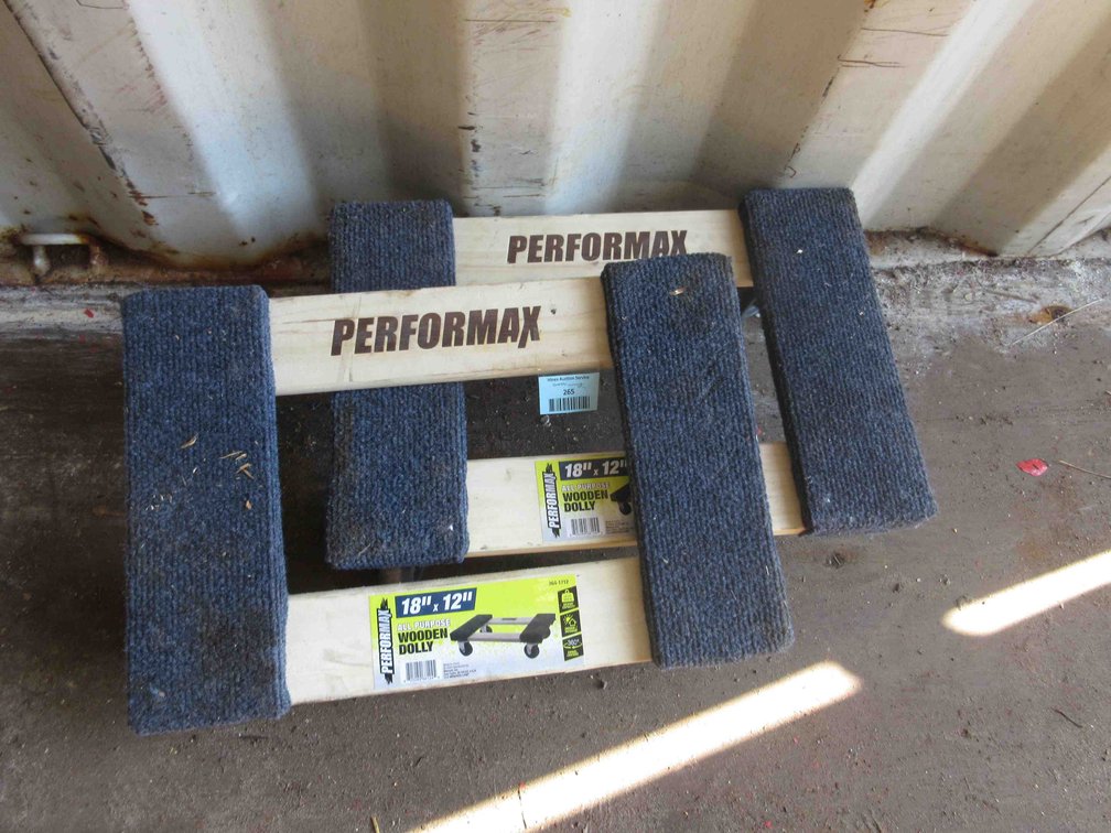 (2) Performax wood carts