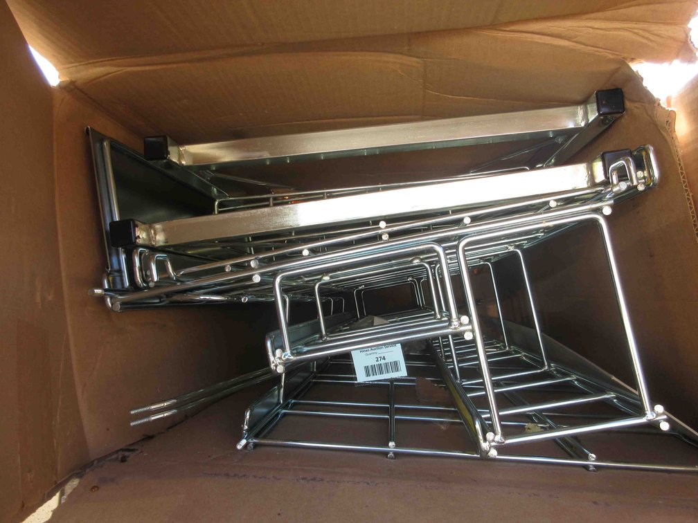 Wire shelf unit