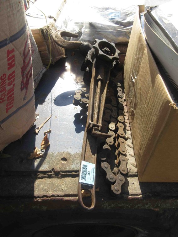 Yale lever hoist