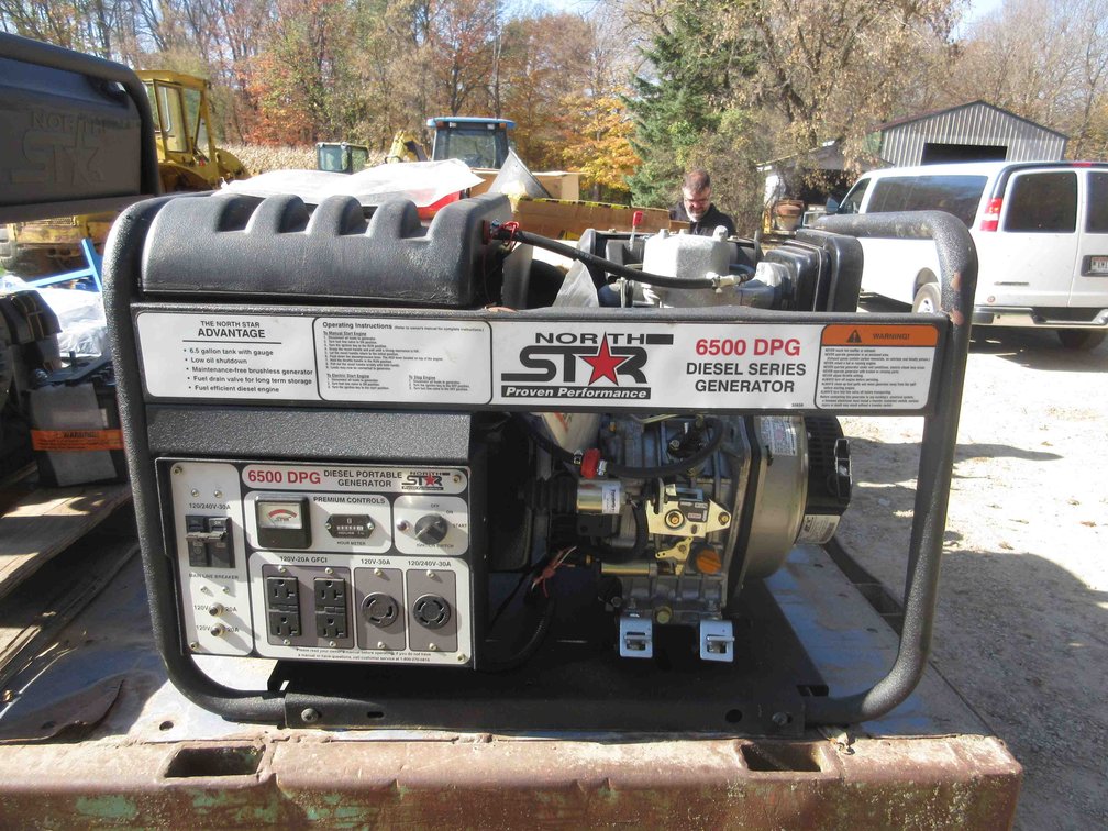 North Star 6500DPG diesel generator