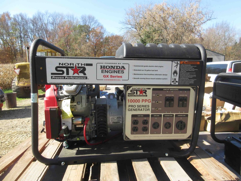 North Star 10000DPG Pro Series gas generator