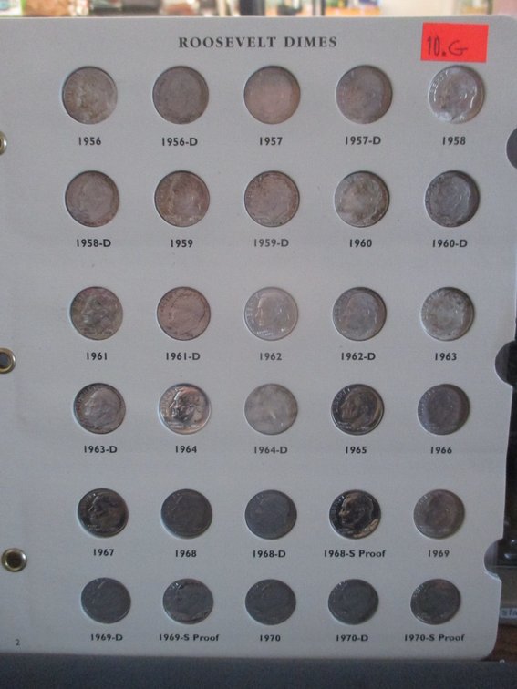 (30) Roosevelt dimes