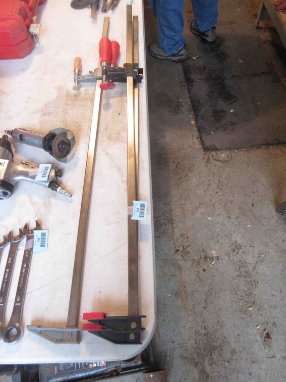 (3) Bar clamps