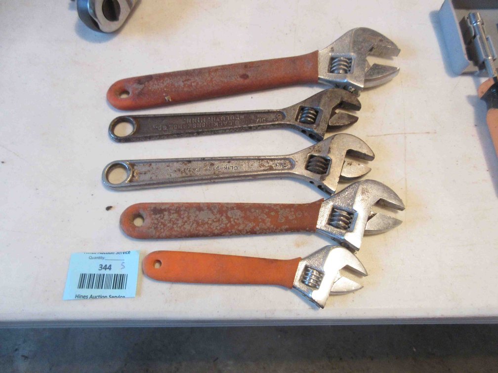 (4) Adjustable wrenches