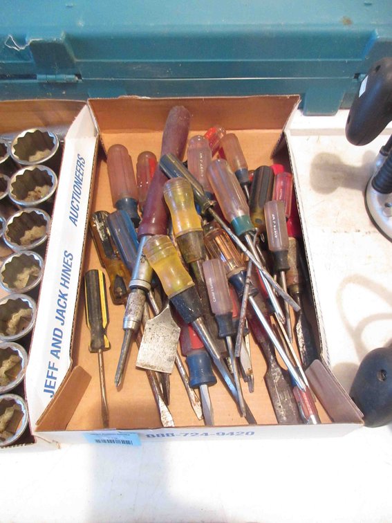 Flat of tools