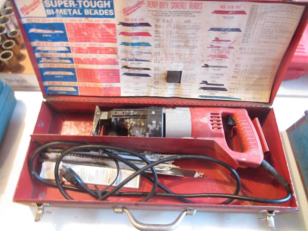 Milwaukee Sawzall reciprocating saw