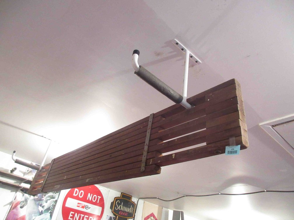Adjustable wood scaffold plank
