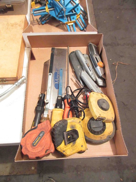 Flat of tools