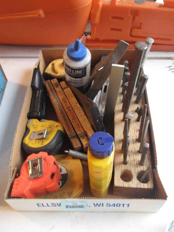 Flat of tools