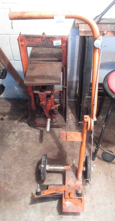 Stihl concrete saw cart
