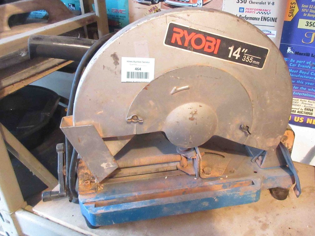 Ryobi cut-off saw