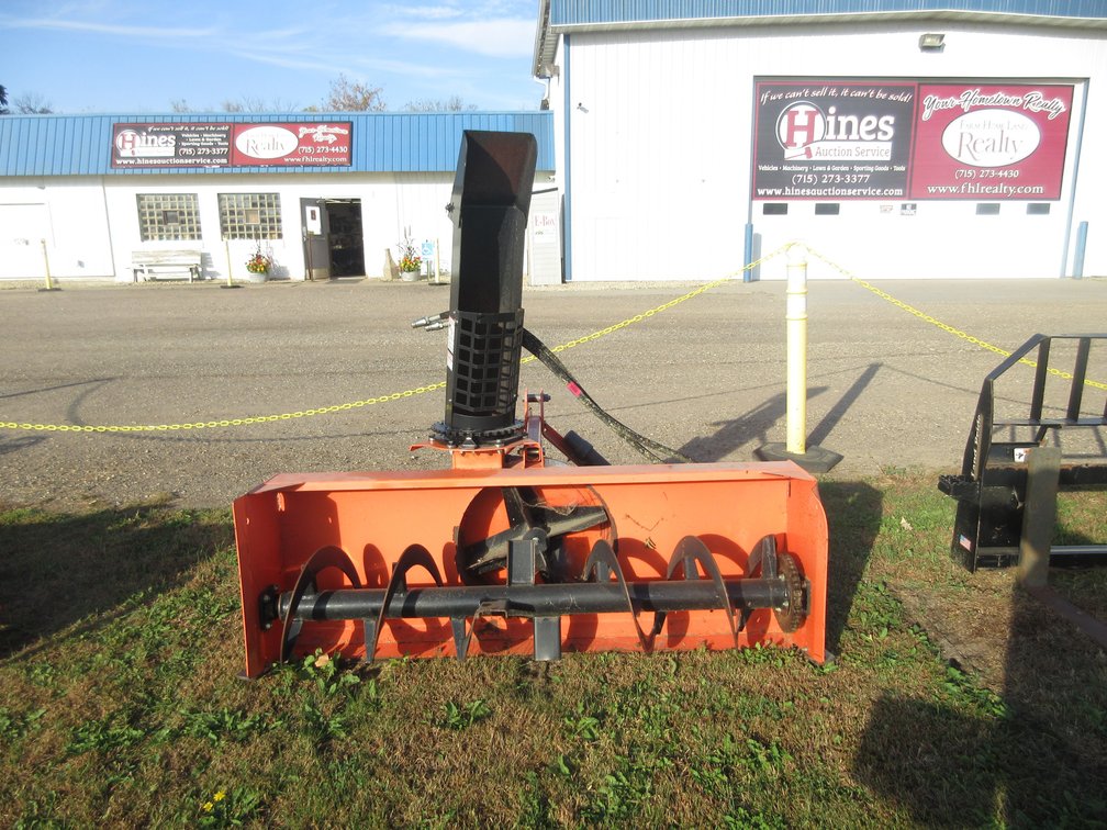 Land Pride shaft driven rear mounted snow blower