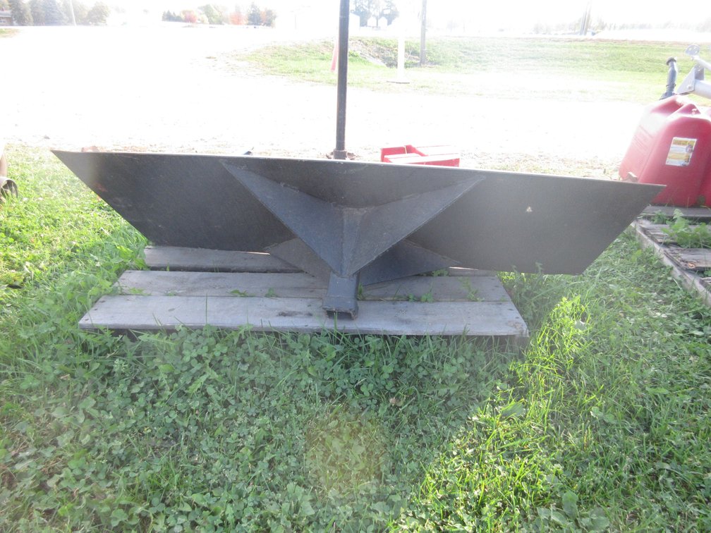 Skid steer quick tach plate