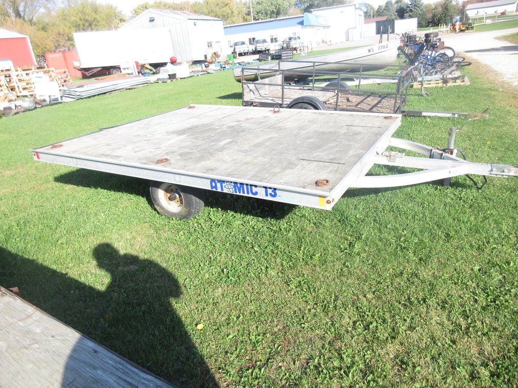 AT MIC 13 by Karavan aluminum trailer with plywood bed