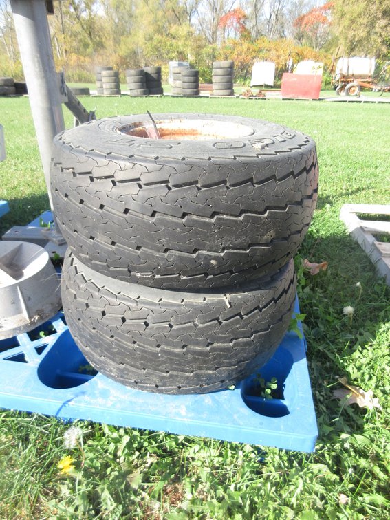 (2) Dico ST Sport Trax tires on 5 hole rim