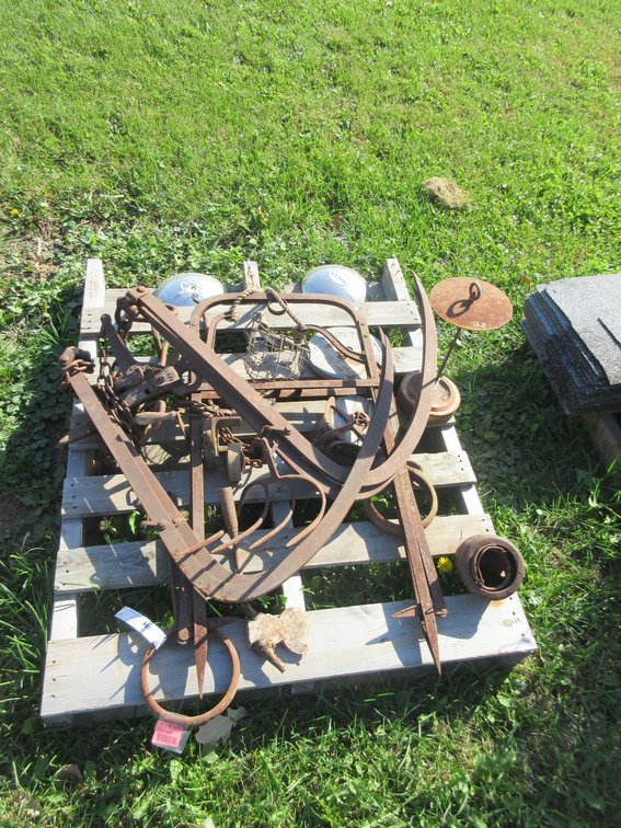 Group on pallet