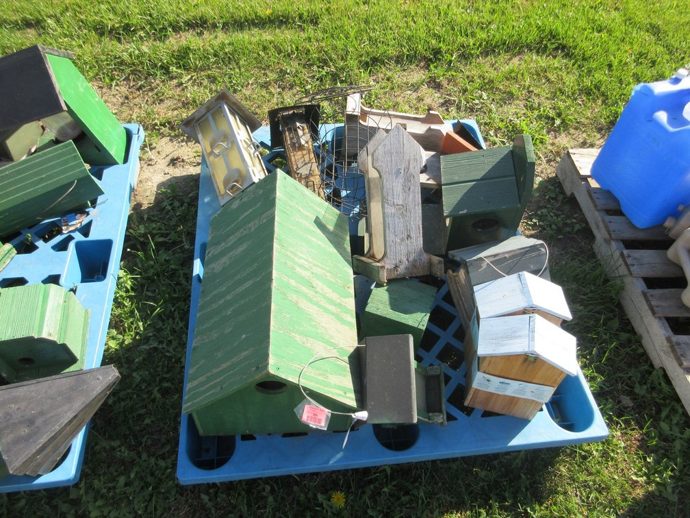 Group on pallet