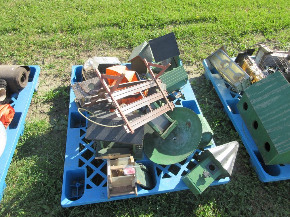 Group on pallet
