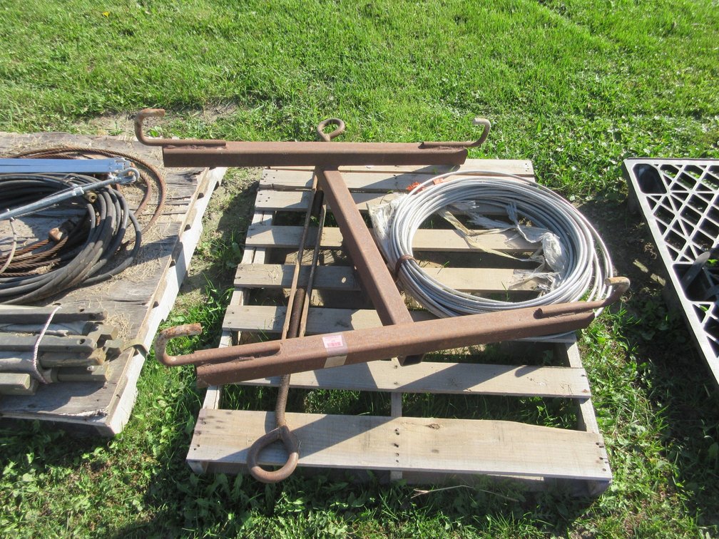 Group on pallet