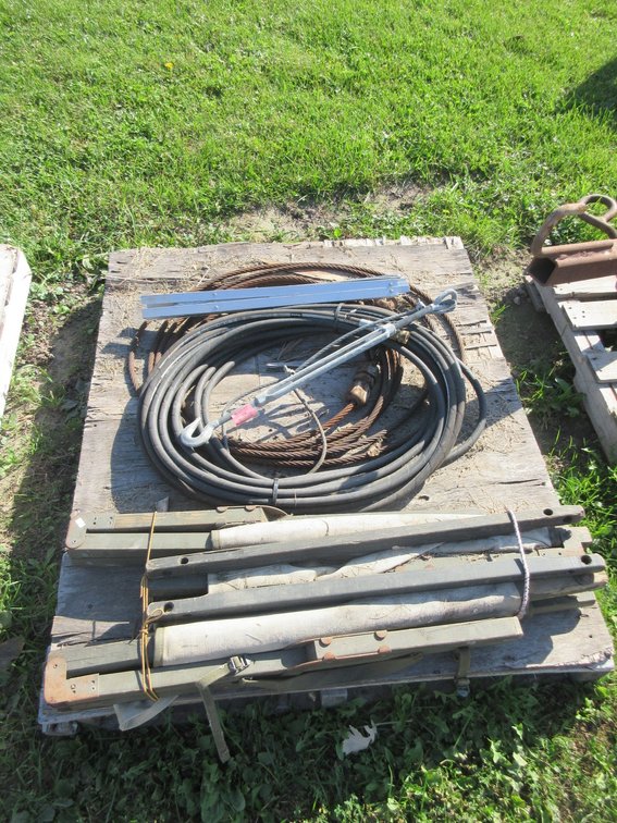 Group on pallet