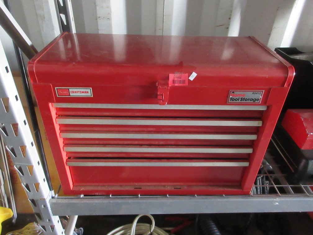 Sears Craftsman metal Home Storage Box