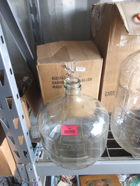 Glass Garrafon jug