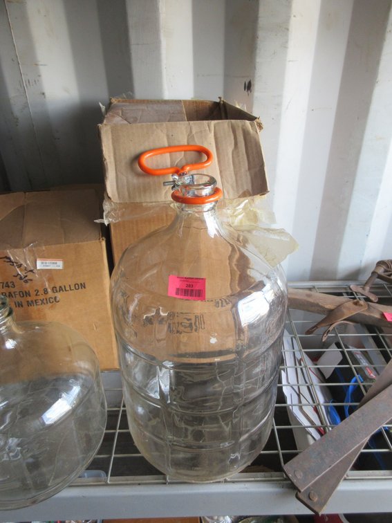 Glass carboy