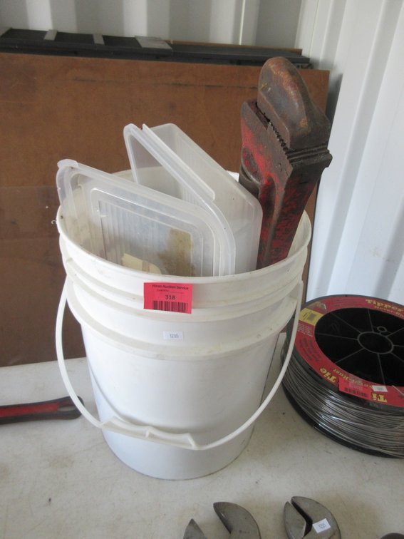 5 gallon pail with contents